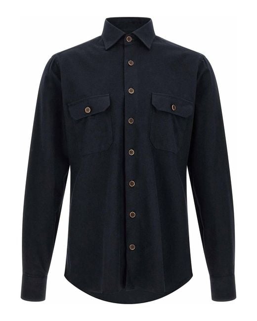 Borriello Blue Paul' Shirt for men