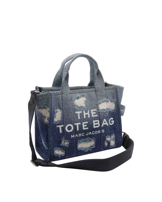Marc Jacobs Blue The Small Tote Bag