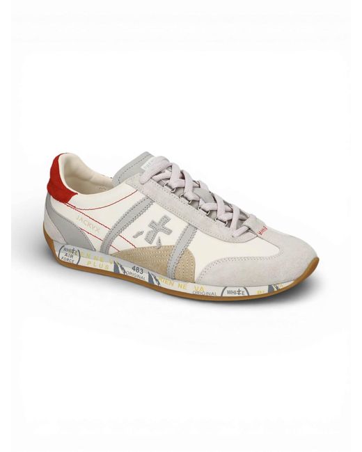 Premiata White Sneakers Bianco