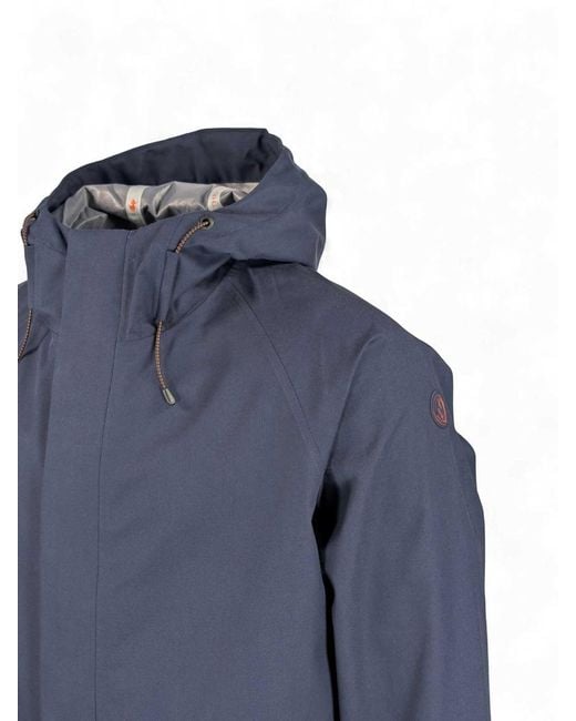 Save The Duck Blue Padded Jacket for men