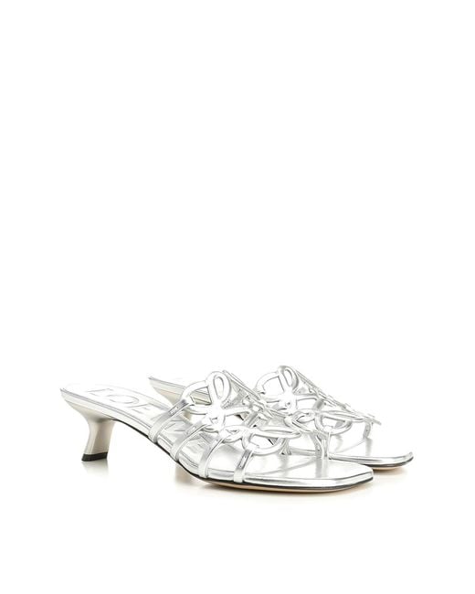 Loewe White Slides
