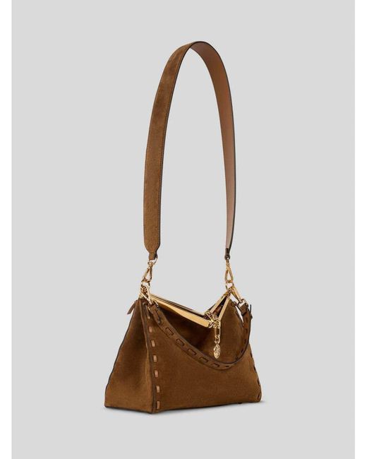 Etro Brown Media Sailing Bag