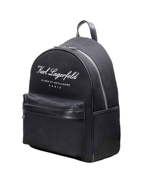 Karl Lagerfeld Gray Hotel Karl Backpack