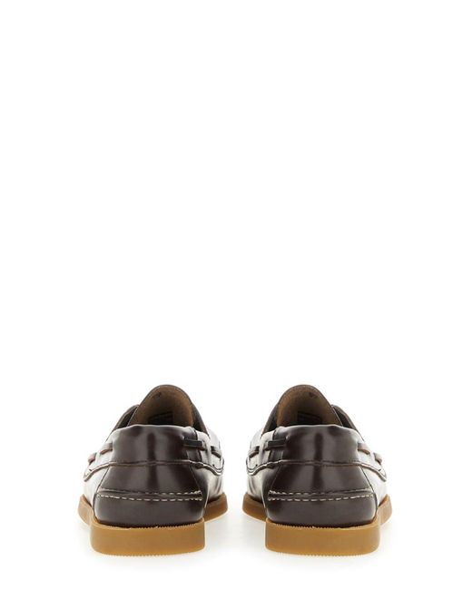 Hereu Brown Boat Moccasin