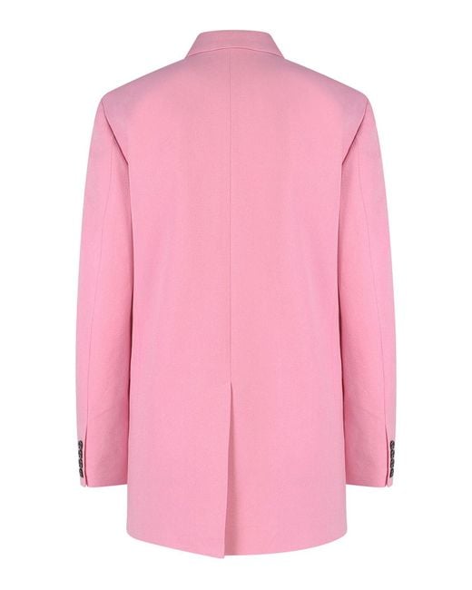 Isabel Marant Pink Viscose And Cotton Blazer