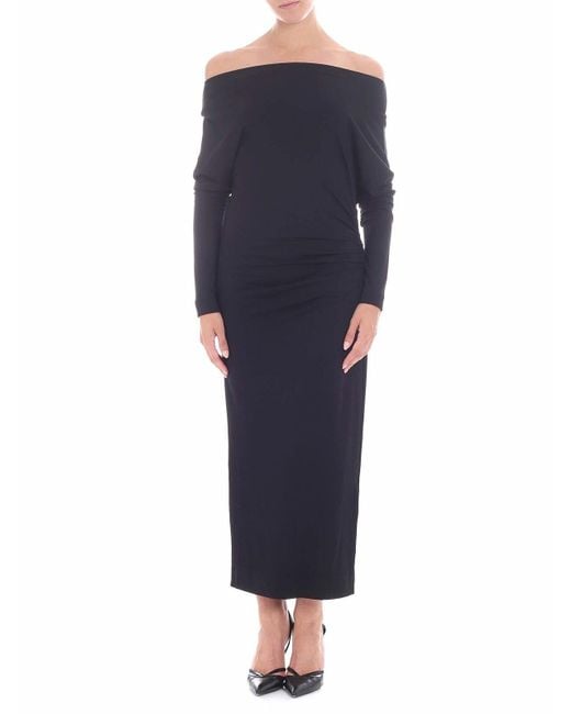 Vivienne Westwood Blue Off-shoulder Dress