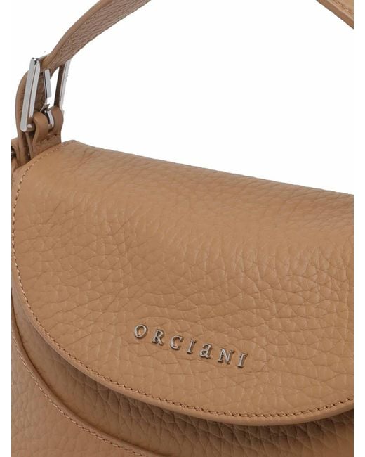 Orciani White Small Nana Handbag