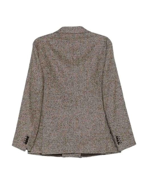 Tagliatore Brown Vesuvio Blazer for men