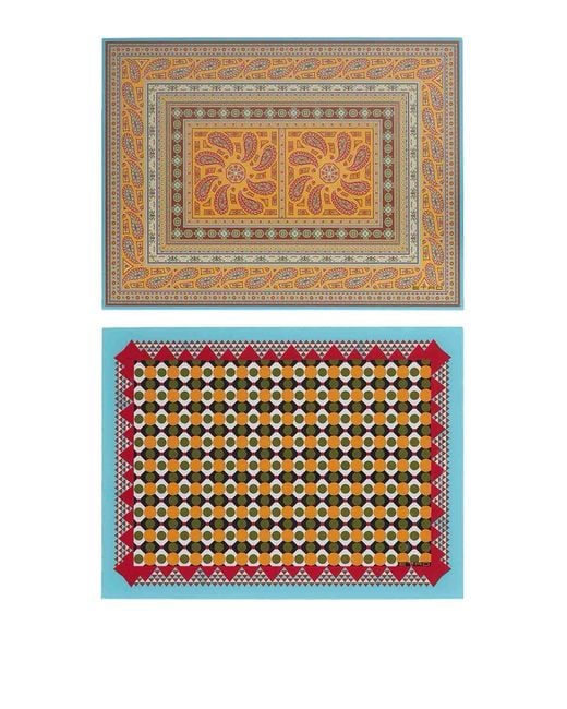 Etro White Placemats Set