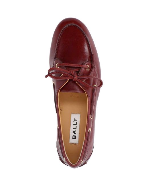 Bally Purple Moccasins