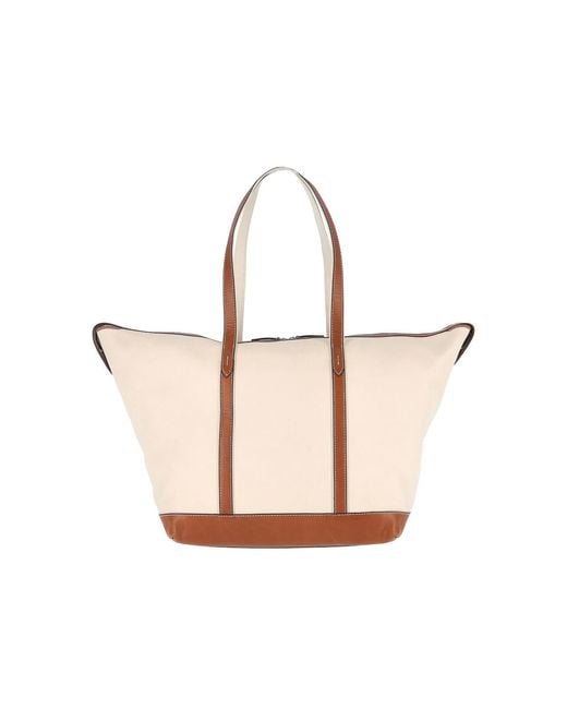 Polo Ralph Lauren Natural Canvas Tote Bag