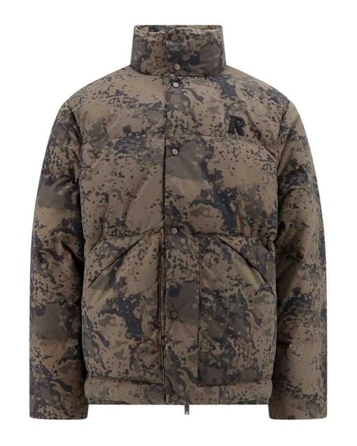 Represent Brown Down Jacket for men