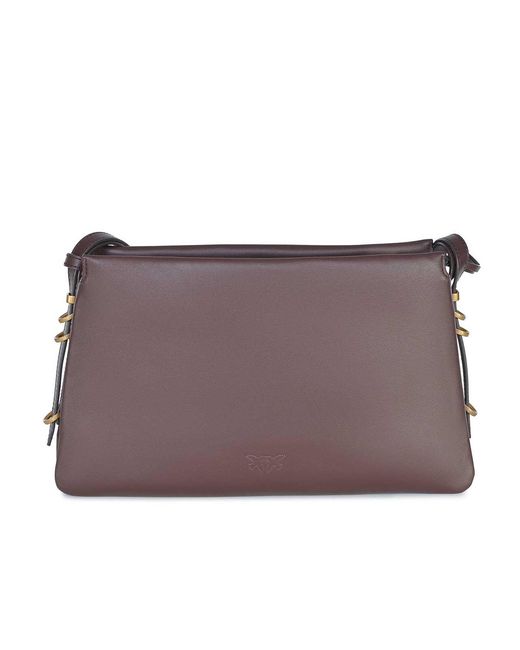 Pinko Purple Bag Made Of Leather