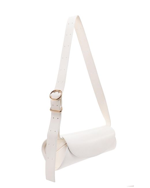 Jil Sander White Cannolo