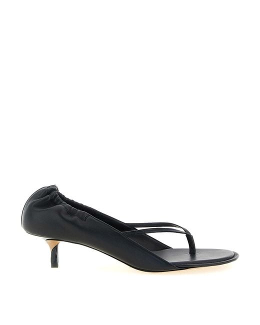 Jacquemus Black Les Sandales Nu-Pieds B Sandals