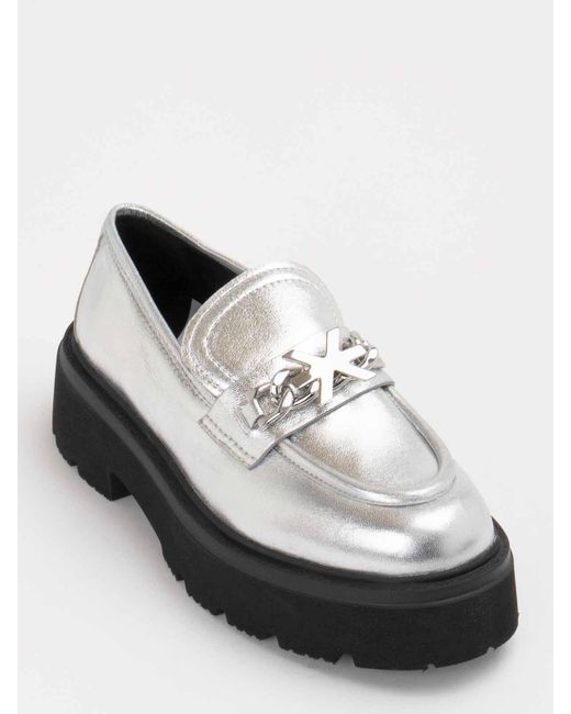 John Richmond White Loafer