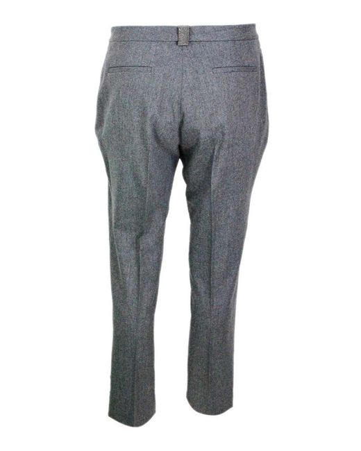 Fabiana Filippi Gray Trousers