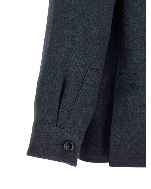 Zegna Blue Alpe' Jacket for men