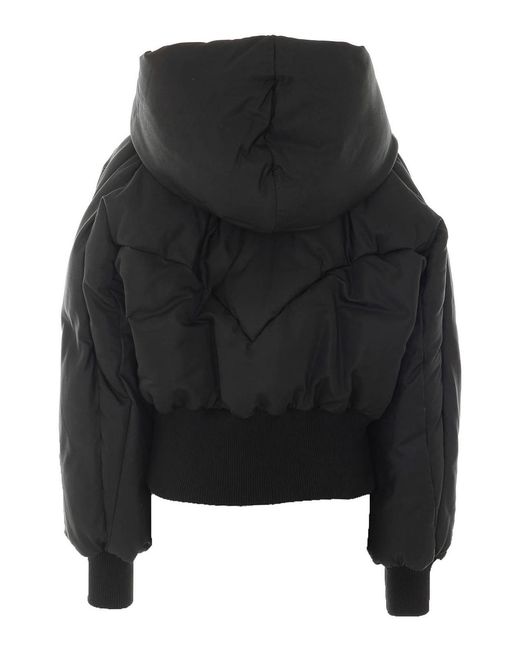 The Attico Black Down Jacket