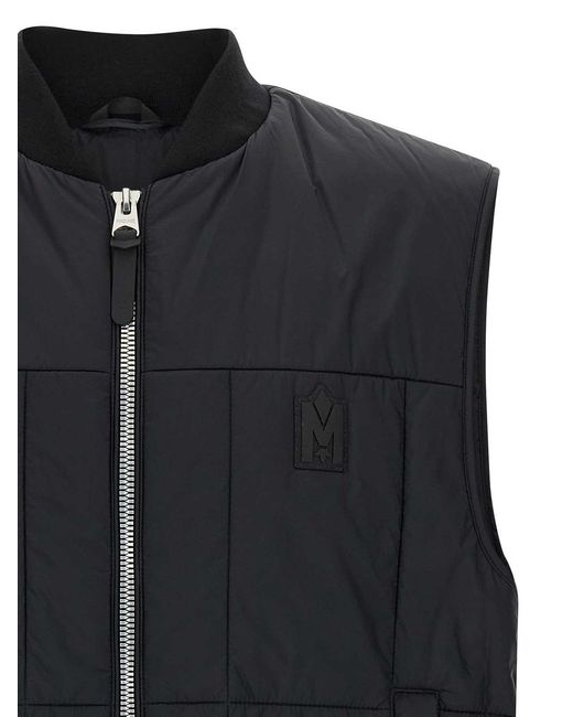 Mackage Black Eren Vest for men