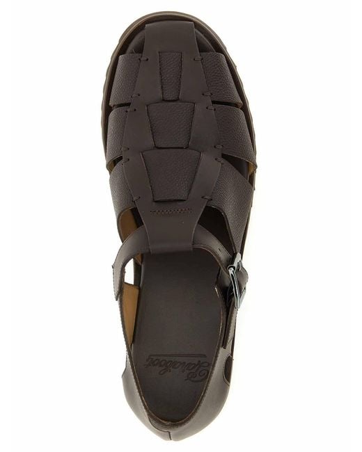 Paraboot Brown Pacific Sandals for men