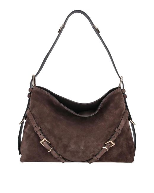 Givenchy Brown Medium Shoulder Bag Voyou