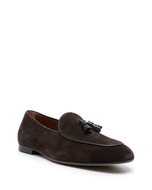 Tod's Black Tassel-detail Loafers for men