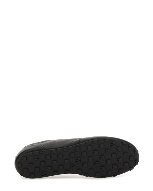 Marni Black Softy Doccer Sneaker for men