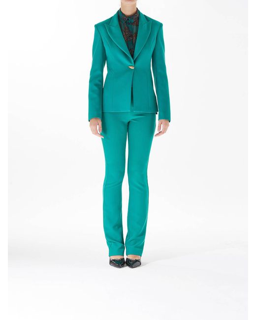 Just Cavalli Green Claw Cady Jacket