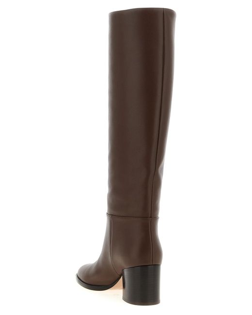 Gianvito Rossi Brown Santiago Boots