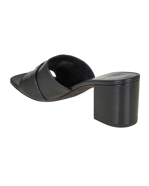 Tory Burch Black Leelee Mule