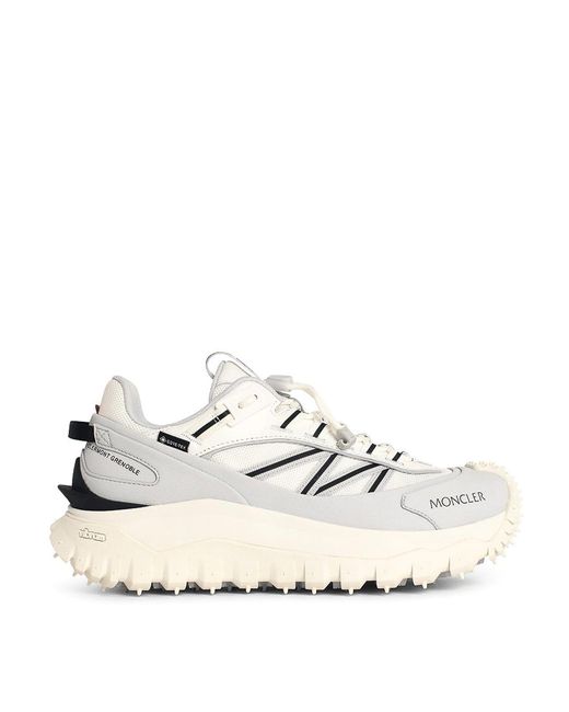 Moncler Natural Trailgrip Gtx Leather Blend Sneakers for men
