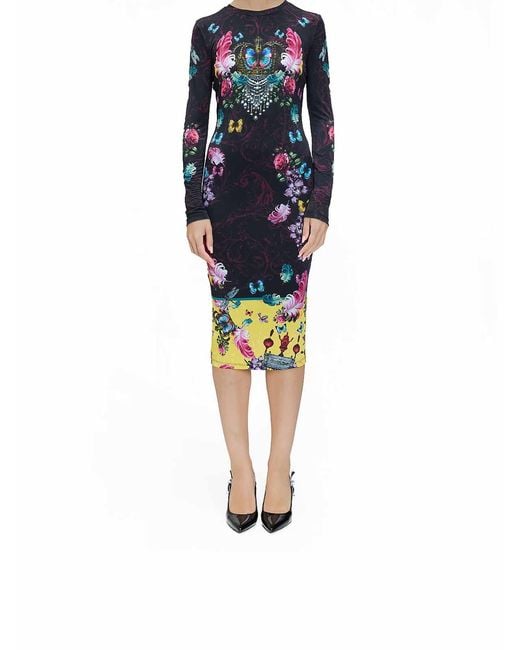 Versace Jeans Couture Blue Dress