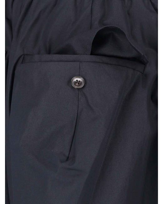 Vivienne Westwood Blue Wide Cotton Trousers for men