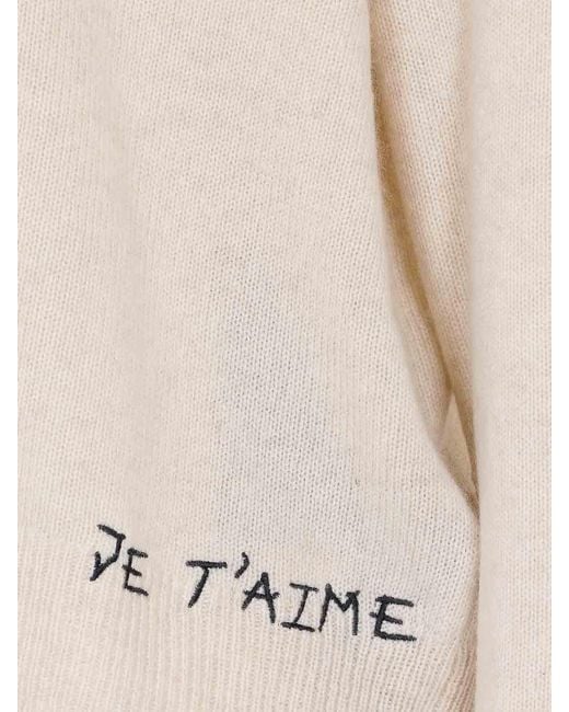 Zadig & Voltaire White Markuz Aero Heart Sweater