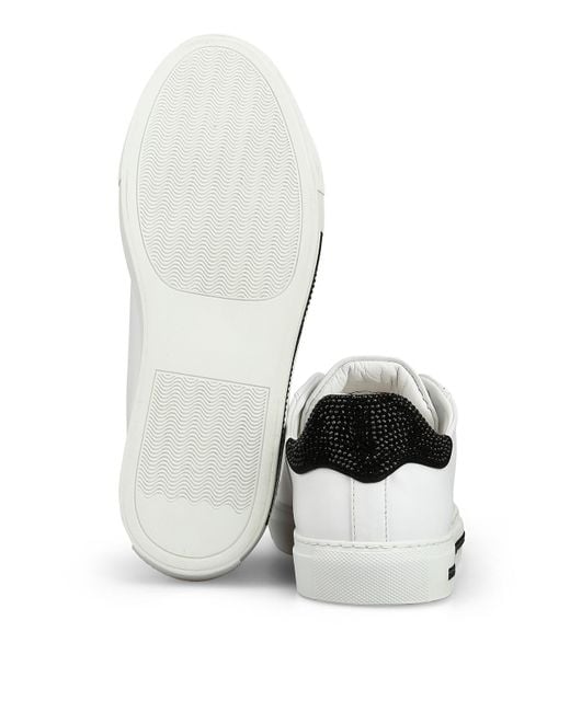 Philipp Plein White Lo-Top Original And Sneakers