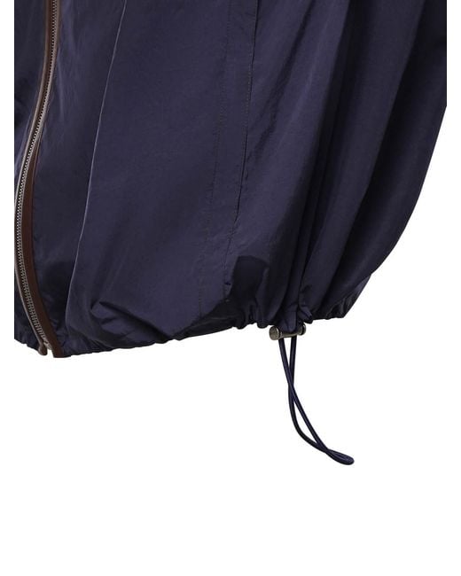 Loewe Blue Hooded Jacket for men