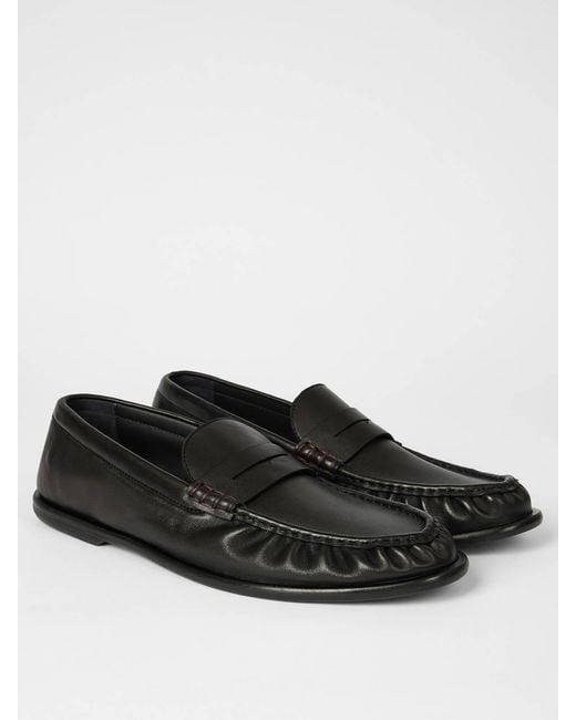 Paul Smith Black Mocassini Faron for men