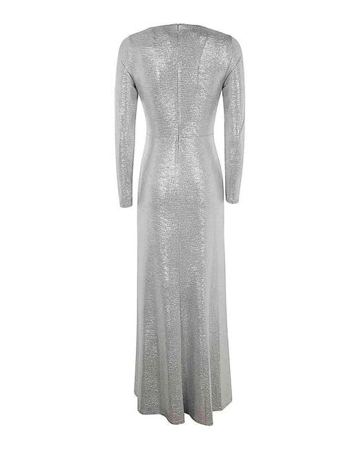 Ralph Lauren Gray Midi Dresses