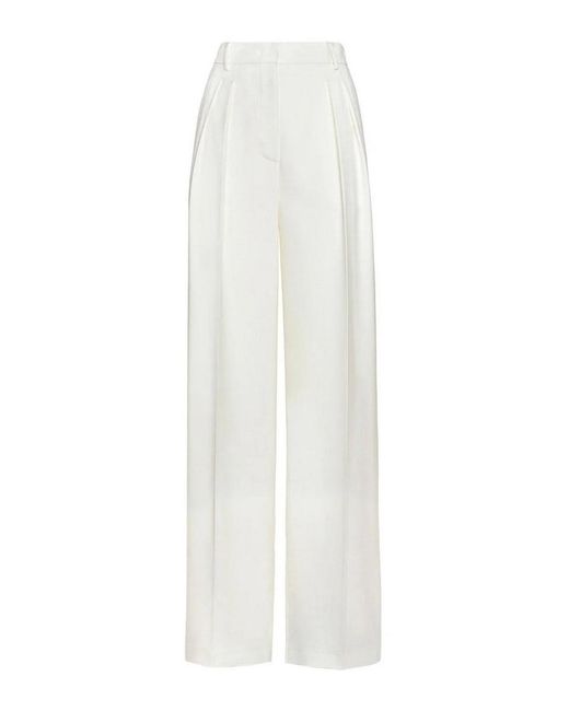 SIMONA CORSELLINI White Trousers