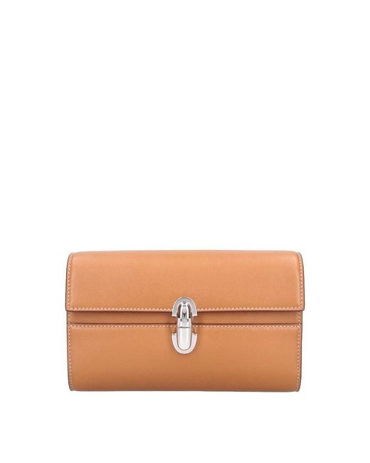 SAVETTE Orange Mini Symmetry Shoulder Bag
