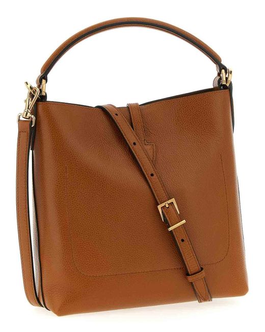Tod's Brown Mini Bucket Bag