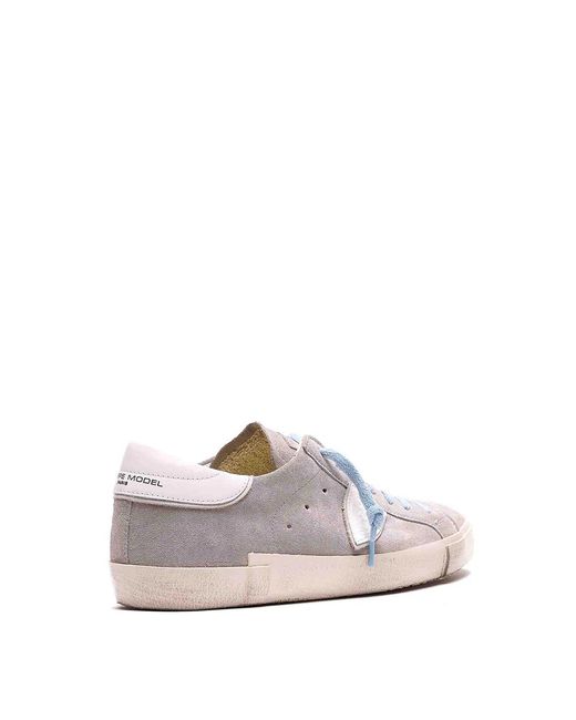 Philippe Model Gray Prsx Sneakers for men