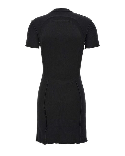 Palm Angels Black Monogram Dress