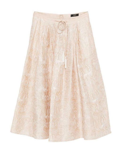 Seventy Natural Midi Skirt