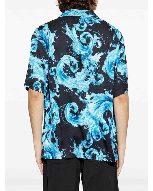 Versace Jeans Couture Blue Shirt for men
