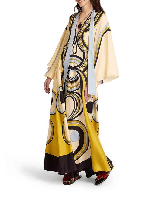 LaDoubleJ White Magnificent Long Silk Dress