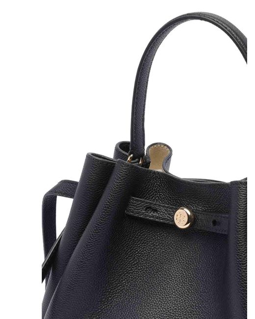 Tory Burch Black Romy Bucket Bag