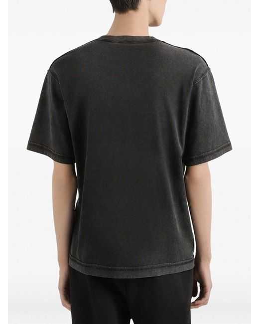 Dolce & Gabbana Black Dolce & Gabbana T-Shirt for men