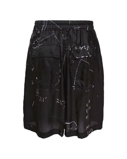 Rick Owens Black Shorts for men